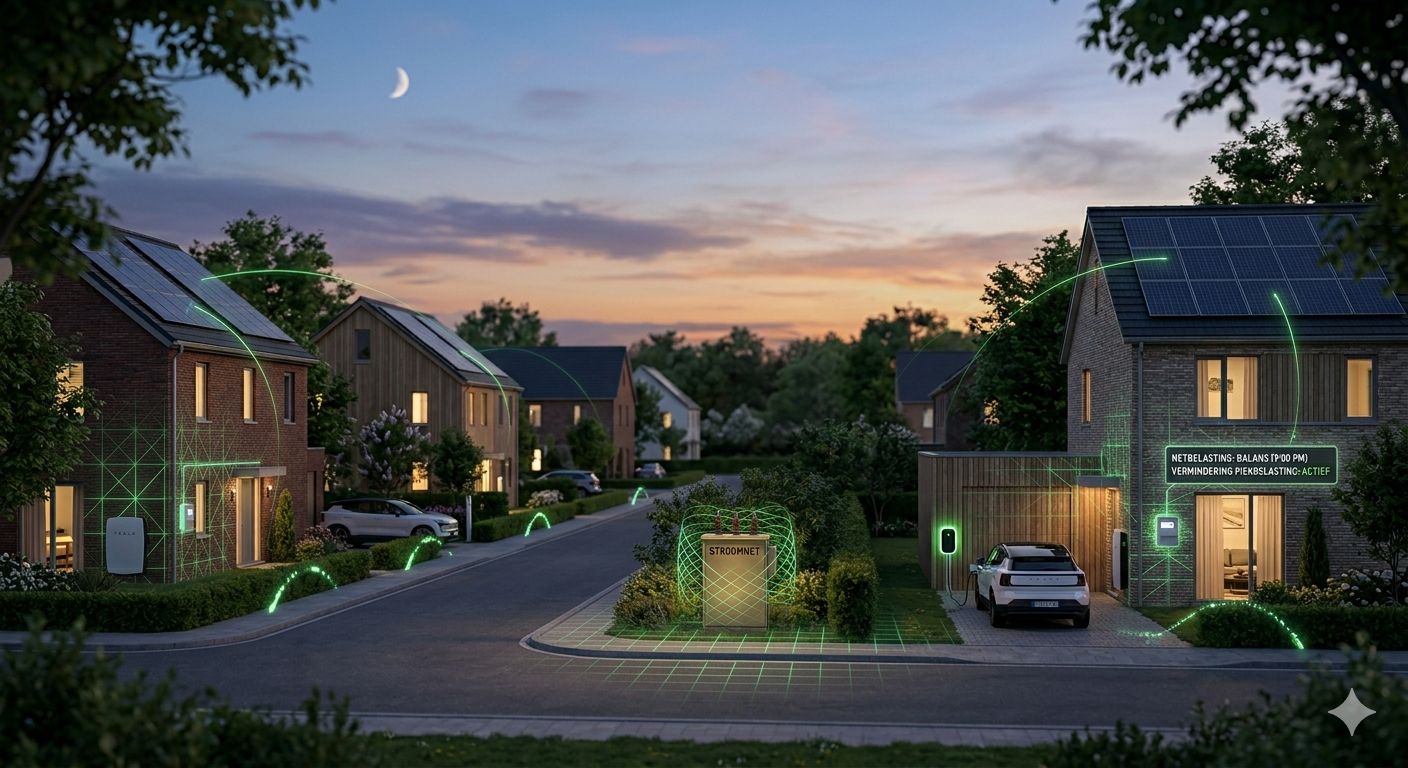 Vermindering van piekbelasting op het netwerk