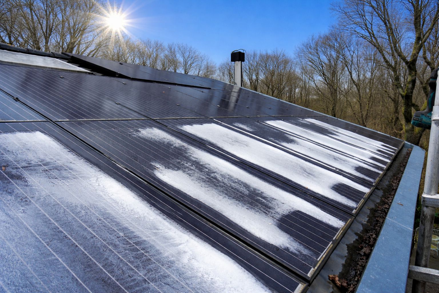 Geen verspilling van opgewekte energie